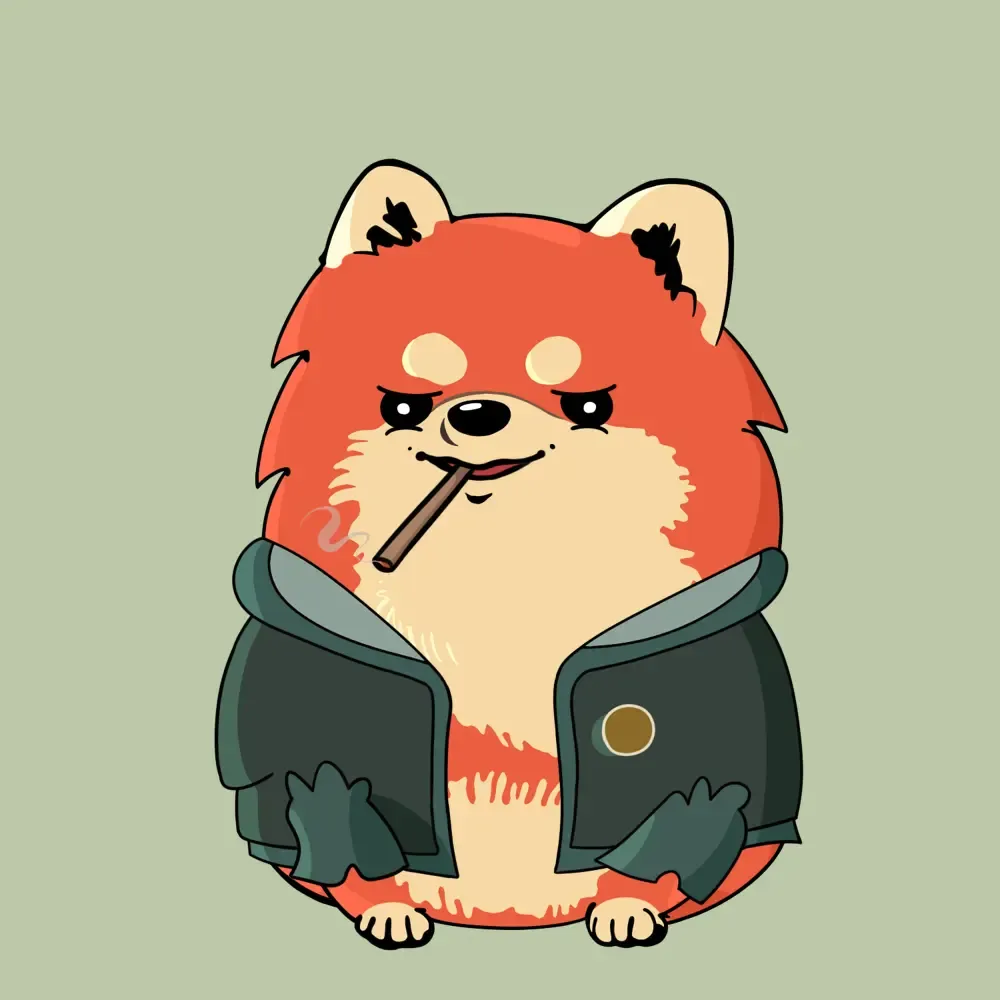 Fluffy Pup #2444