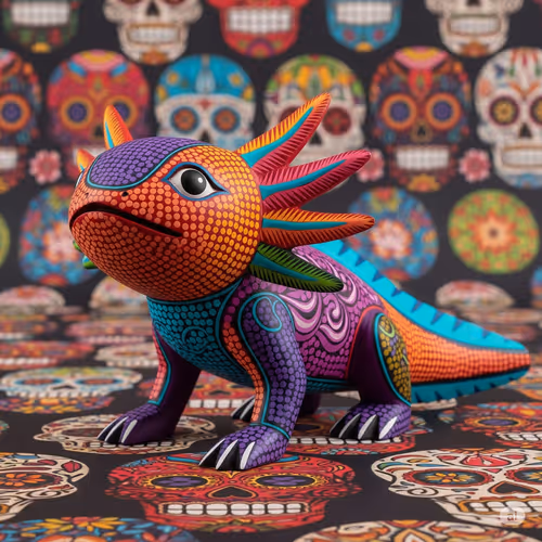 Ajolote Skulls #39