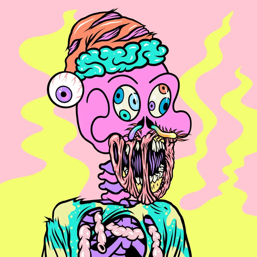 Toxic Skulls Club #8834