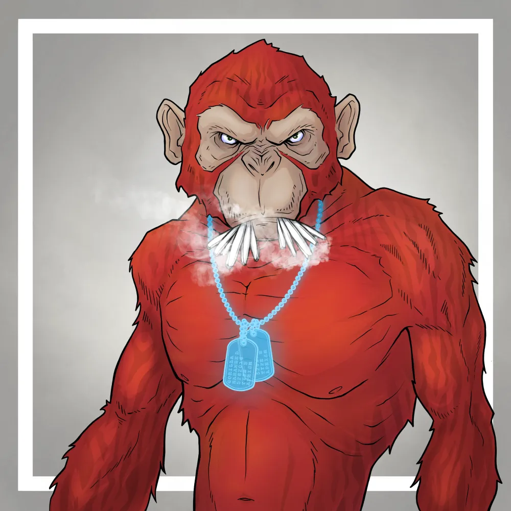 GREAT APES #8718