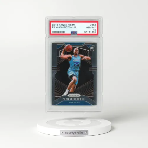 2019 Panini Prizm #258 PJ Washington Jr. (PSA 10 GEM MINT)