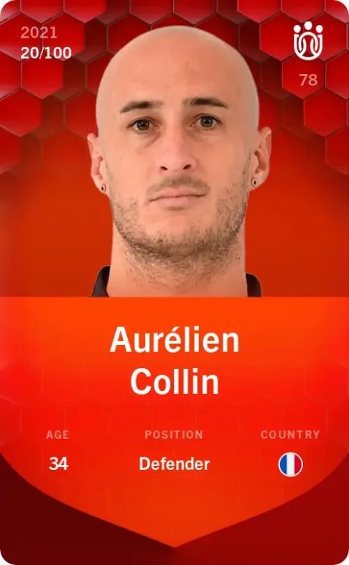 AurélienCollin2021-22•Rare20/100 #97932056942686605052863184792548127627053915245906398989831797868186090914732