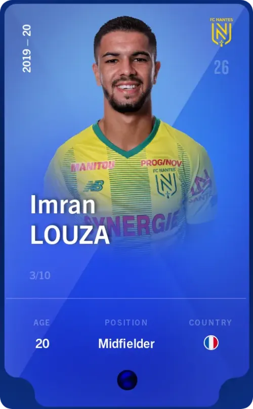 Imran Louza 2019-20 • Super Rare 3/10