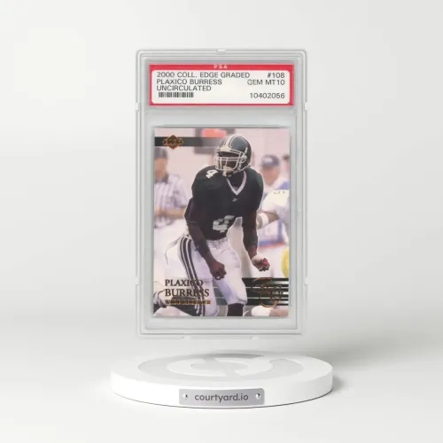 2000 Collector's Edge Graded #108 Plaxico Burress - Uncirculated (PSA 10 GEM MINT)