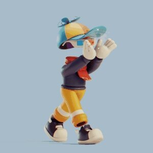 Invisible Friends 3D ＃2138