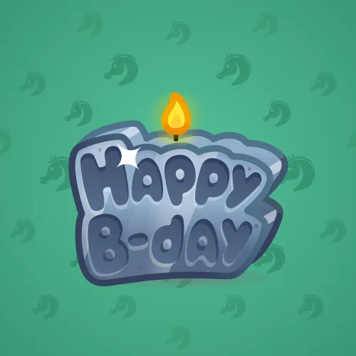 B-Day Candle #89539
