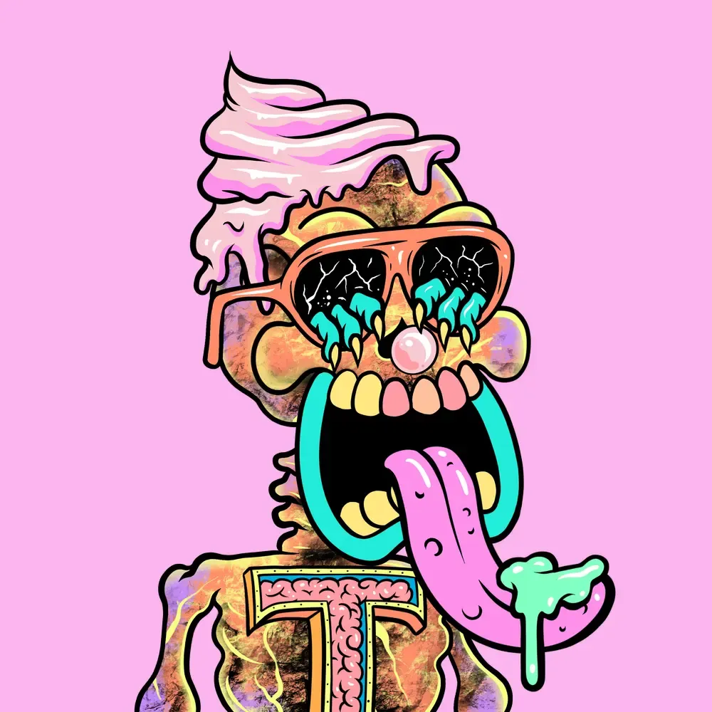 Toxic Skulls Club #3224