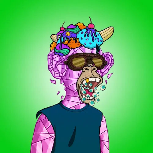 Trippin Ape Bayc #763