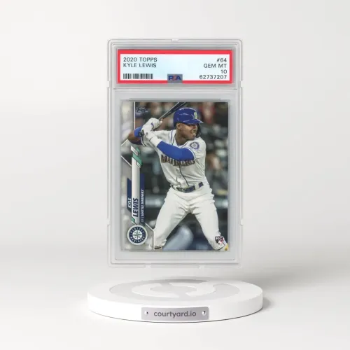 2020 Topps #64 Kyle Lewis (PSA 10 GEM MINT)