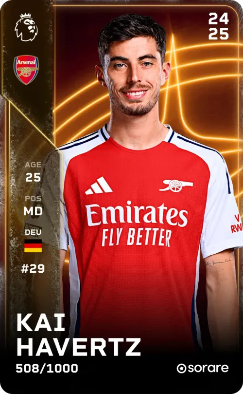 Kai Havertz 2024-25 • Limited 508/1000
