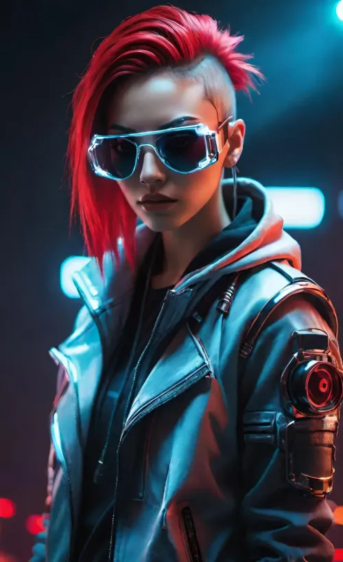 Cyber punk women #3182