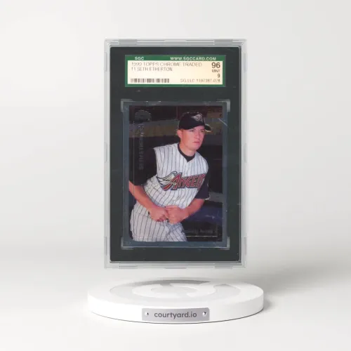 1999 Topps Chrome Traded #T1 Seth Etherton (SGC 9 MINT)