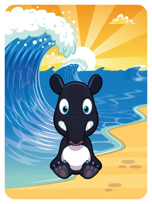 Tasteful Malayan Tapir #12958