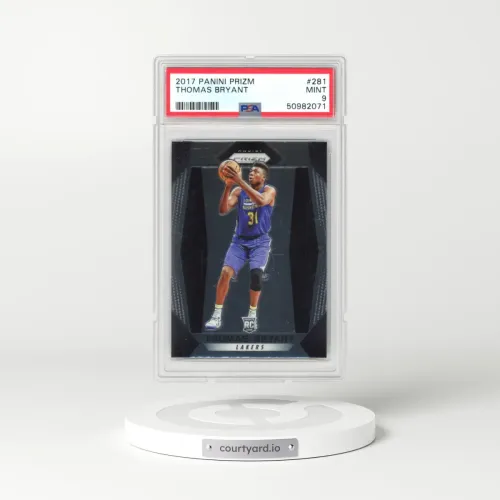 2017 Panini Prizm #281 Thomas Bryant (PSA 9 MINT)