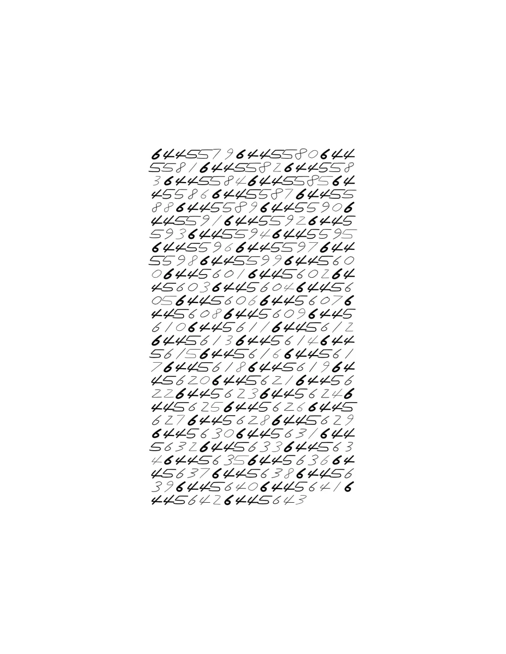 Endless (5,607,250 to Infinity) #2885