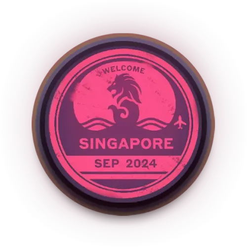 Singapore Passport Stamp ＃1