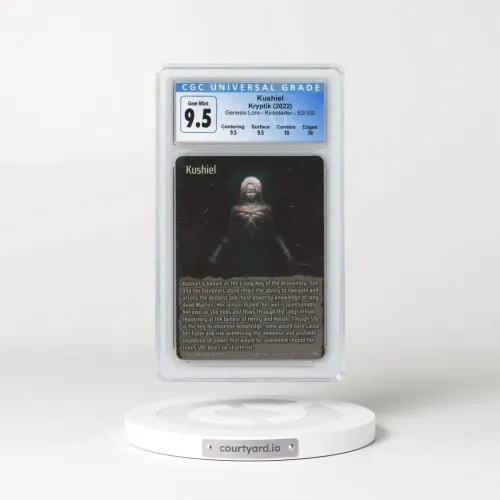 2022 Kryptik Genesis Lore - Kicks - #53/100 Kushiel (CGC 10 GEM MINT)