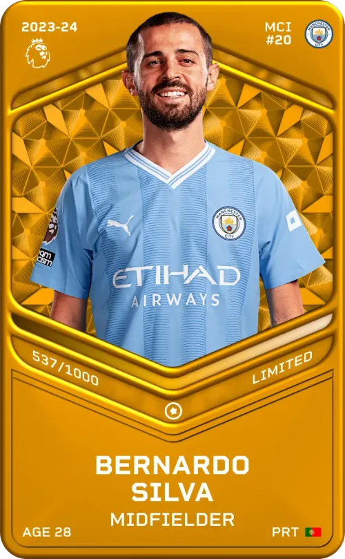 Bernardo Silva 2023-24 • Limited 537/1000