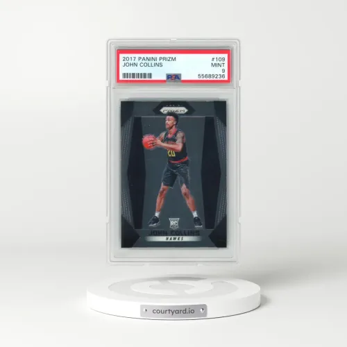2017 Panini Prizm #109 John Collins (PSA 9 MINT)