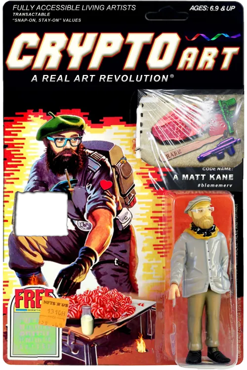 A MATT KANE Action Figure - REDEMPTION #14