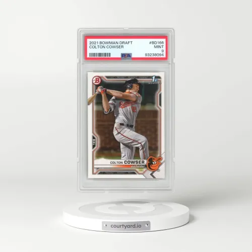 2021 Bowman Draft #BD166 Colton Cowser (PSA 9 MINT)