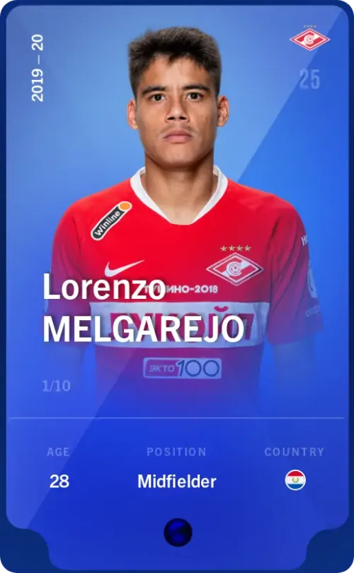 Lorenzo Melgarejo 2019-20 • Super Rare 1/10