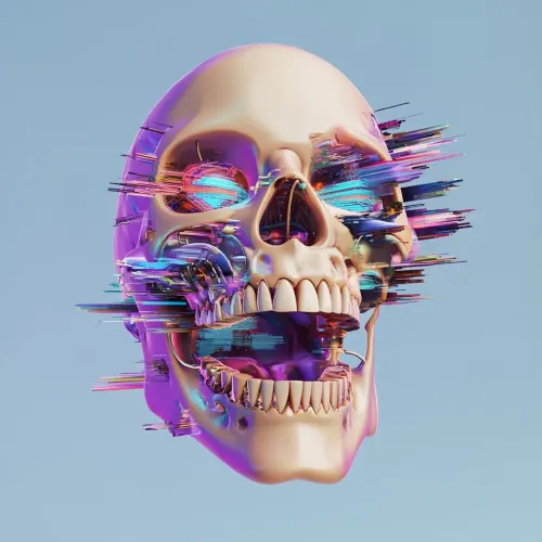 Glitch Skulls #597