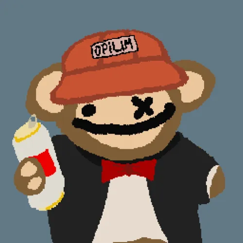 Bitcoin Puppet ＃7154 （＃53110920）