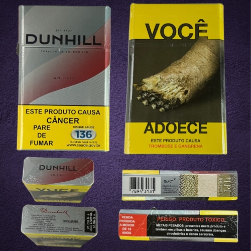 ＃339 Dunhill 2020's  On|Red  20 Cigarettes