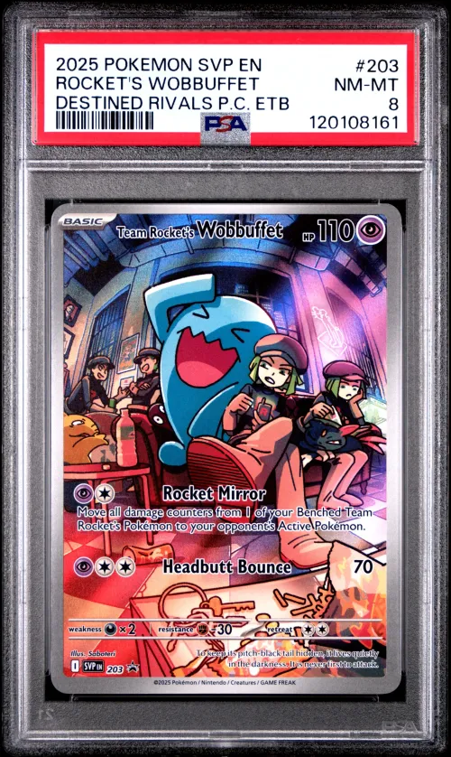 2025 #203 Team Rocket's Wobbuffe