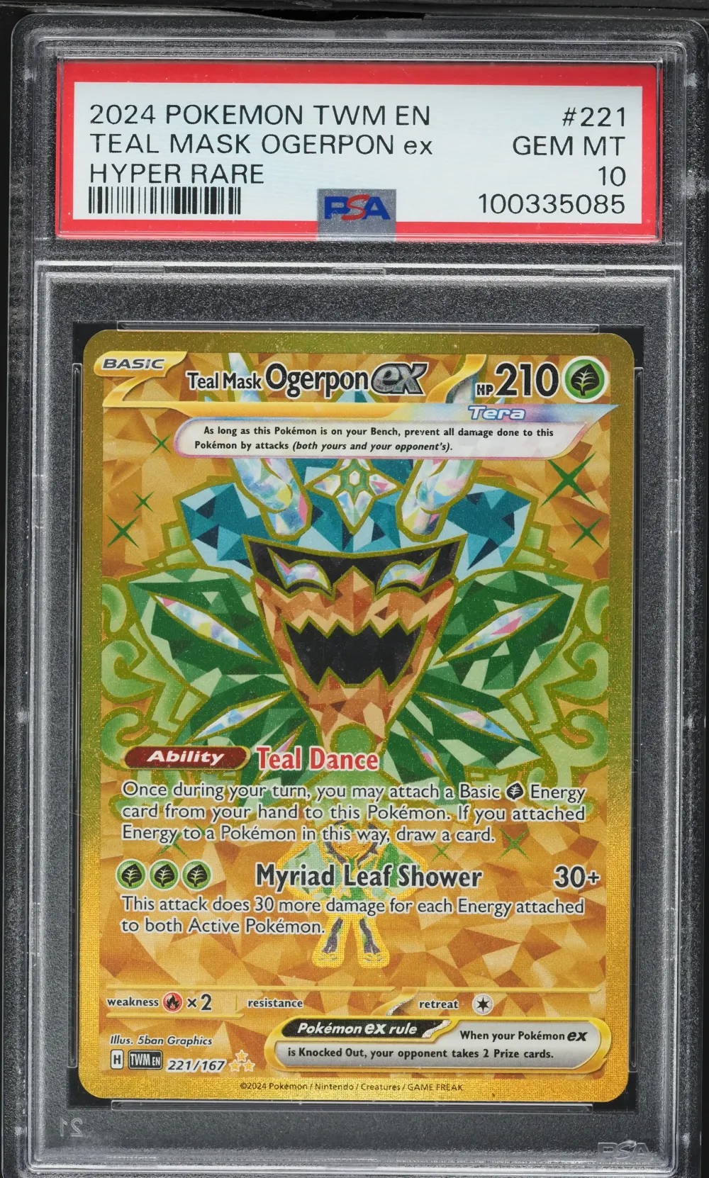 2024 #221 Teal Mask Ogerpon EX P