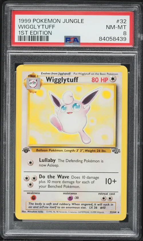 1999 #32 Wigglytuff 1st Edition 
