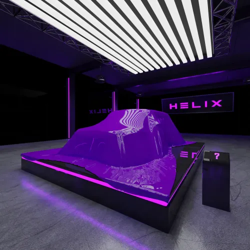 HELIX - MYSTERY CAR PURPLE #2136