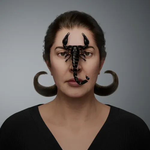 Portrait with Scorpion #537