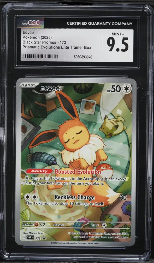 2025 #173 Eevee CGC 9.5 Svp EN-S