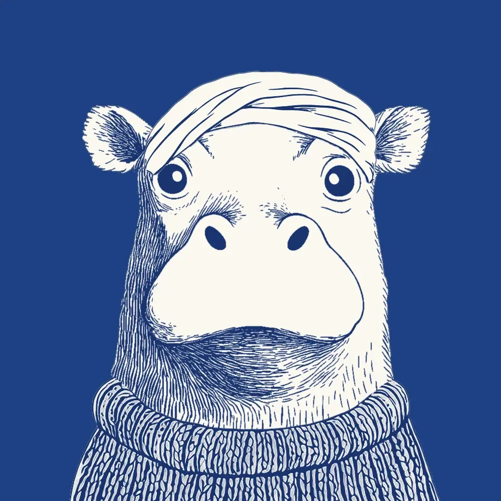 Zoolini - Hippo #2960