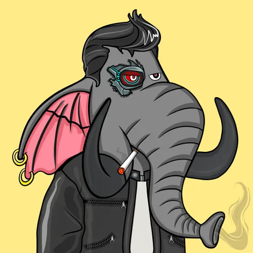 Untamed Elephant #7470