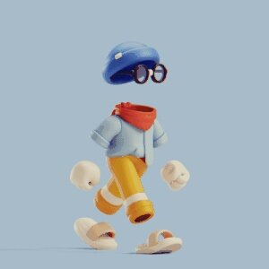 Invisible Friends 3D #1402