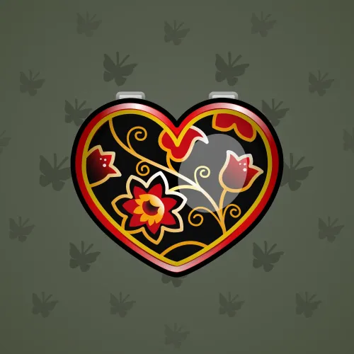 Heart Locket #1014