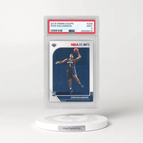 2019 Panini Hoops #258 Zion Williamson (PSA 9 MINT)