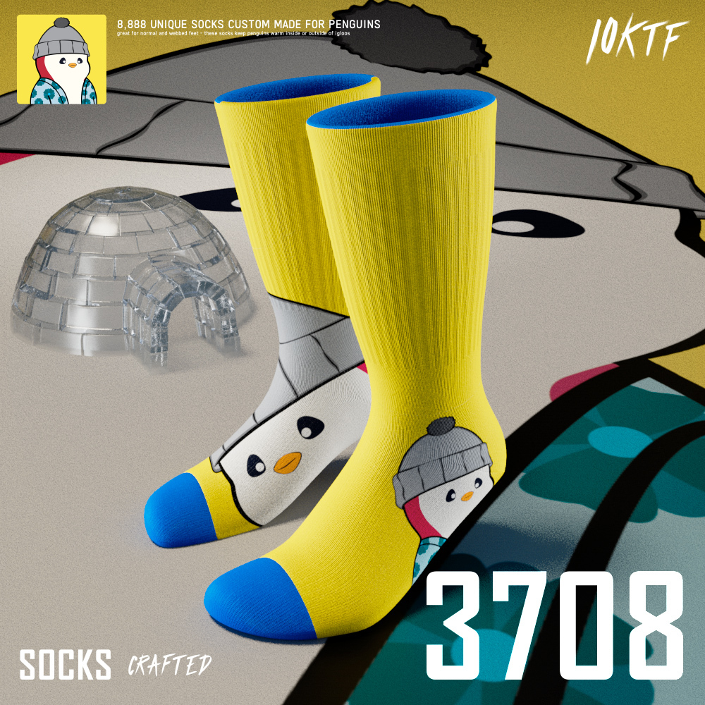 Pudgy Crew Socks #3708
