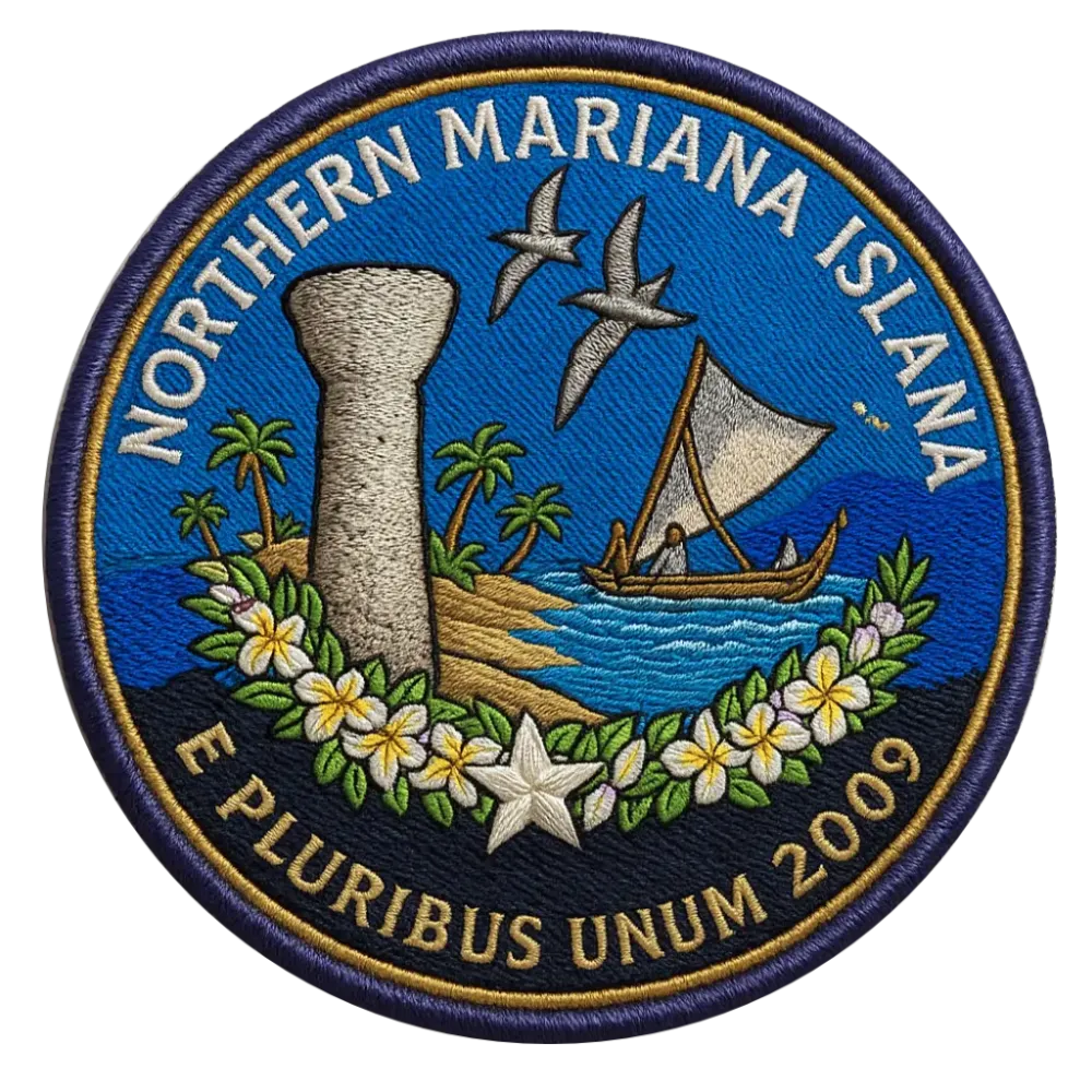 56/56 Northern Mariana Islands State Quarter Patch #57