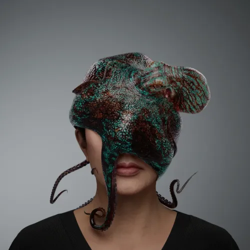 Portrait with Octopus #595