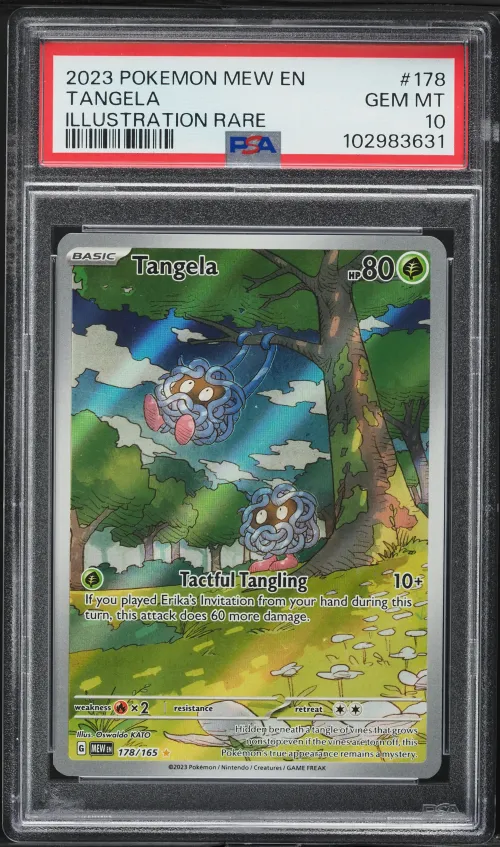 2023 #178 Tangela PSA 10 Mew EN-