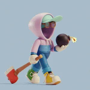 Invisible Friends 3D ＃4058