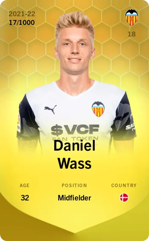 Daniel Wass 2021-22 • Limited 17/1000