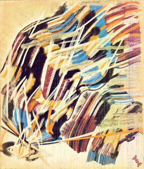 Amplitudes of Canvas #198