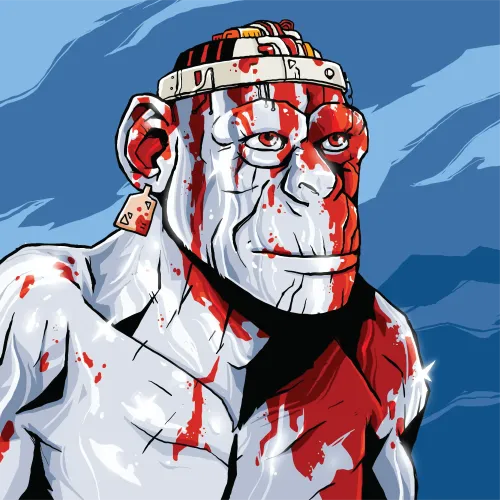 Battle Scarred Ape