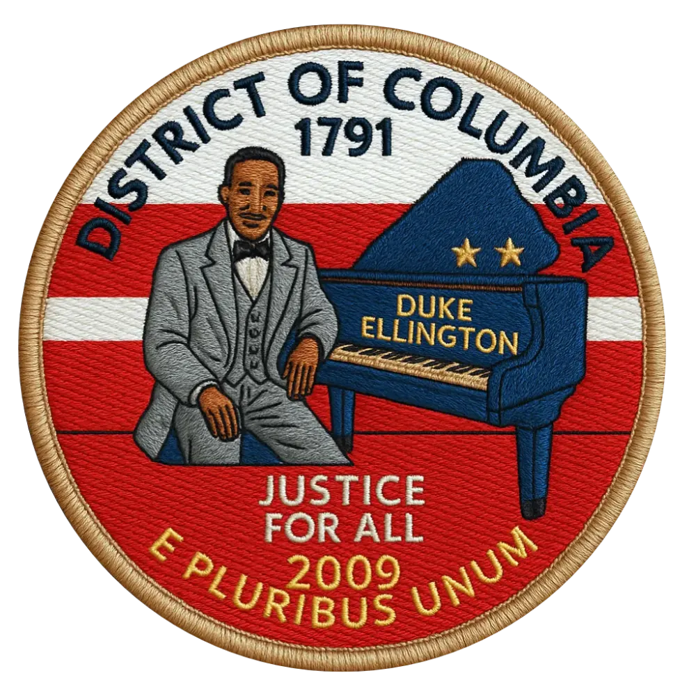 51/56 District of Columbia State Quarter Patch #52