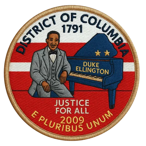 51/56 District of Columbia State Quarter Patch #52